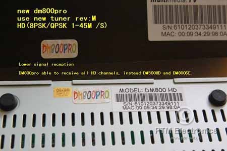 DREAMBOX DM 8OO PR0 (DREAMBOX 800s  sim2.01 tuner version M